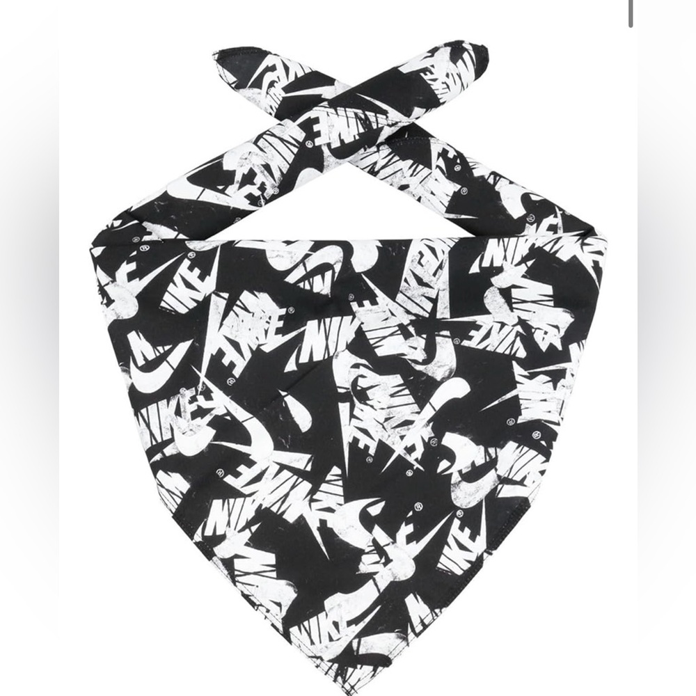 Nike Graphic Black and White Bandana - Unisex/Adult